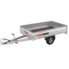 Nedfellbare sider med avtagbare hj&oslash;rnestolper